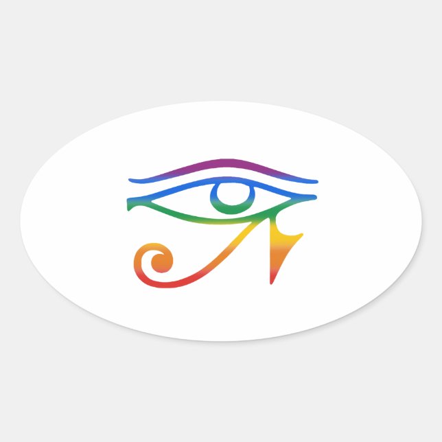 Goth Pride Oval Sticker (Front)