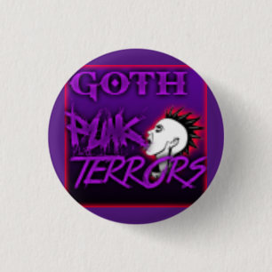 Goth Punk Terrors 3 Cm Round Badge