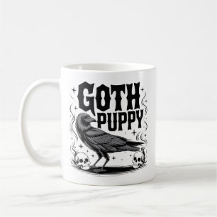 Goth Puppy Coffee Mug