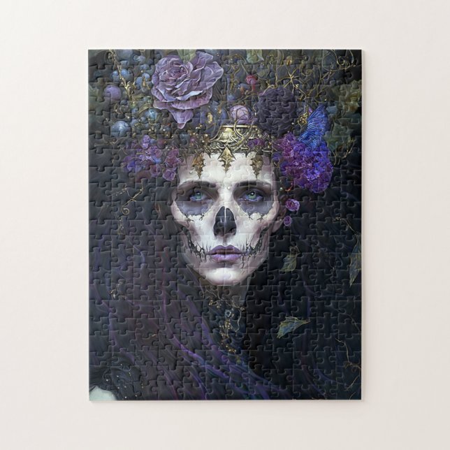Goth Queen Fantasy Art Jigsaw Puzzle (Vertical)