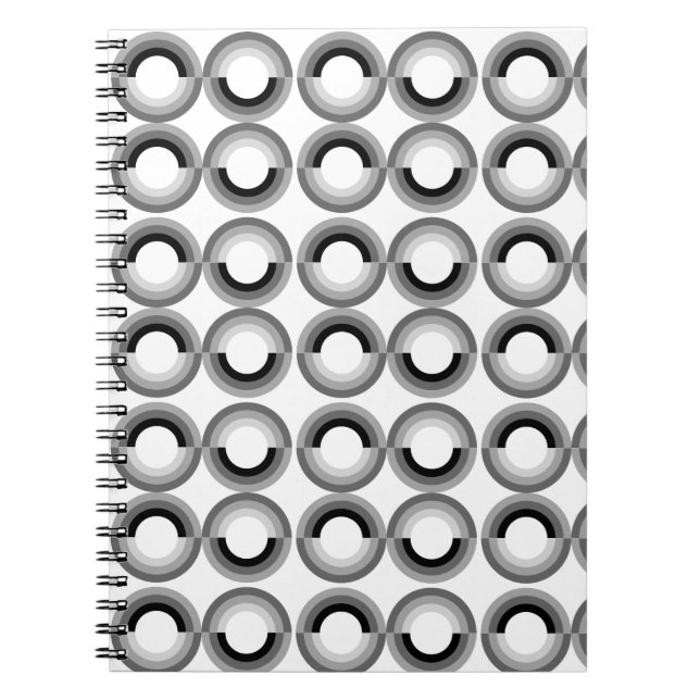 Goth Rainbows Spiral Notebook (Front)