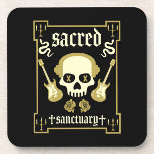 Goth Rock Fashion Coaster