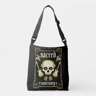 Goth Rock Fashion Crossbody Bag