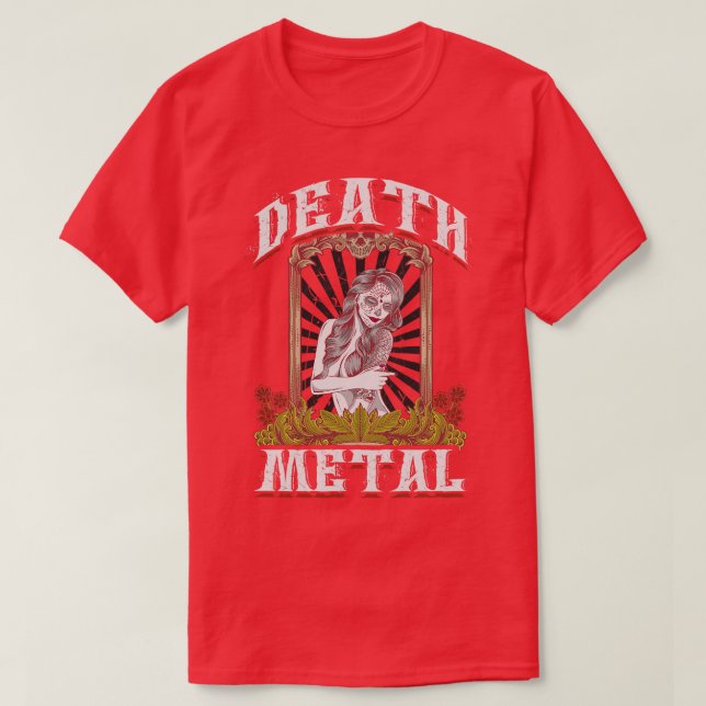 Goth Rock Satan Festivals Death Metal 5 T-Shirt (Design Front)