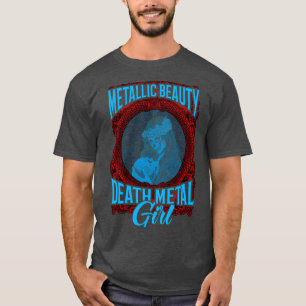 Goth Rock Satan Girl Woman Festivals Death Metal 2 T-Shirt