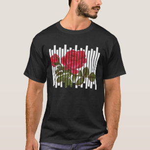 Goth Rose Aesthetic Grunge for a Flower and Antho T-Shirt
