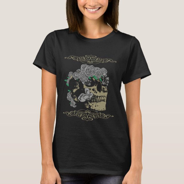 Goth Skeleton T-Shirt (Front)