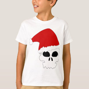 goth skull christmas T-Shirt