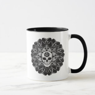 Goth Skull Mug