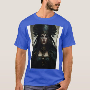 Goth Style Tarot High Priestess 3 T-Shirt