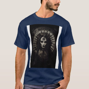Goth Style Tarot sinister Wheel Of Fortune 2 T-Shirt