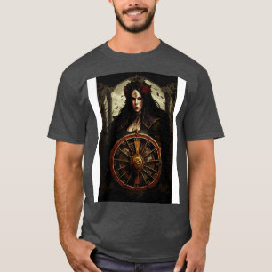 Goth Style Tarot Wheel Of Fortune 1 T-Shirt