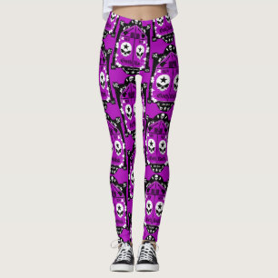 Goth Subculture Fashion Leggings