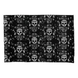 Goth Subculture Fashion Pillowcase