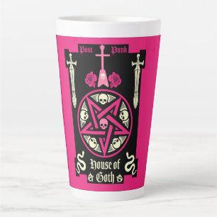 Goth Subculture Post Punk Music Latte Mug