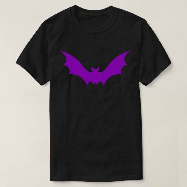 Goth Vampire Bat T-Shirt (Design Front)