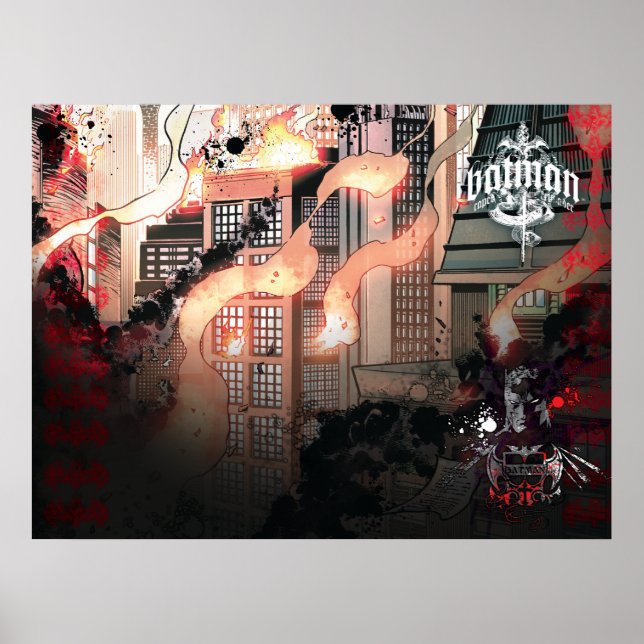Gotham Burning Poster (Front)