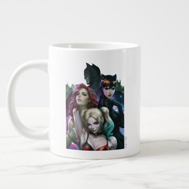 Gotham City Sirens #1000 Comic Cover Variant Large Coffee Mug (Left)