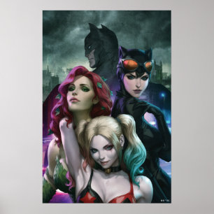 Gotham City Sirens #1000 Comic Cover Variant Poster
