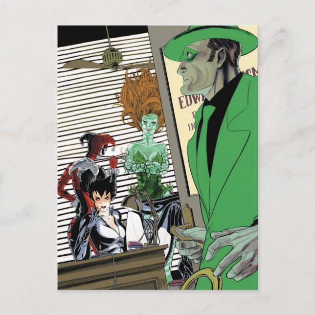 Gotham City Sirens Cv9 Postcard (Front)