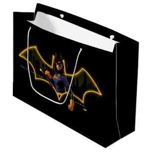 Gotham Knights Batgirl in Logo Large Gift Bag