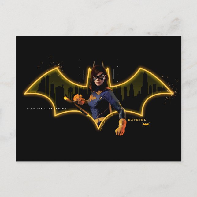 Gotham Knights Batgirl in Logo Postcard (Front)