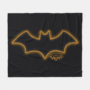 Gotham Knights Batgirl Logo Fleece Blanket