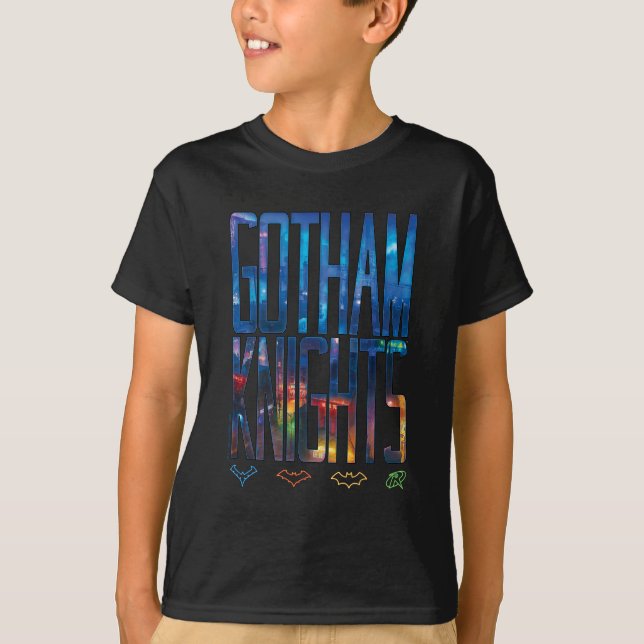 Gotham Knights City Lettering T-Shirt (Front)
