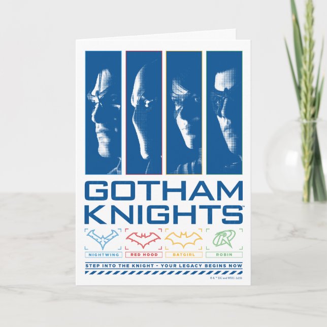 Gotham Knights Face Panels Card (Front)