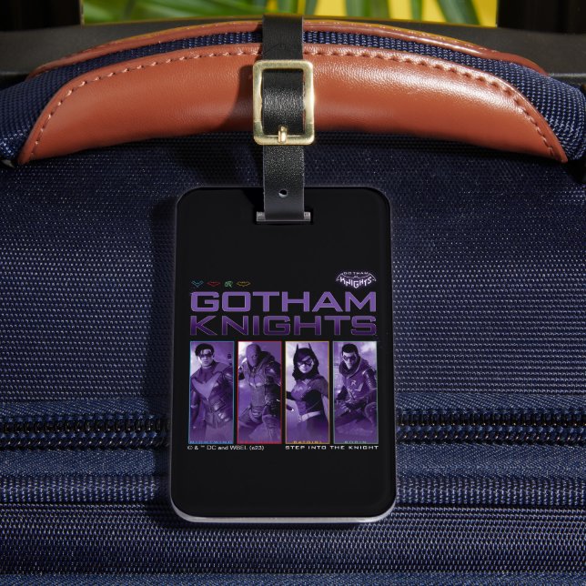 Gotham Knights Hero Panels Luggage Tag (Front Insitu 2)