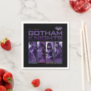 Gotham Knights Hero Panels Napkin