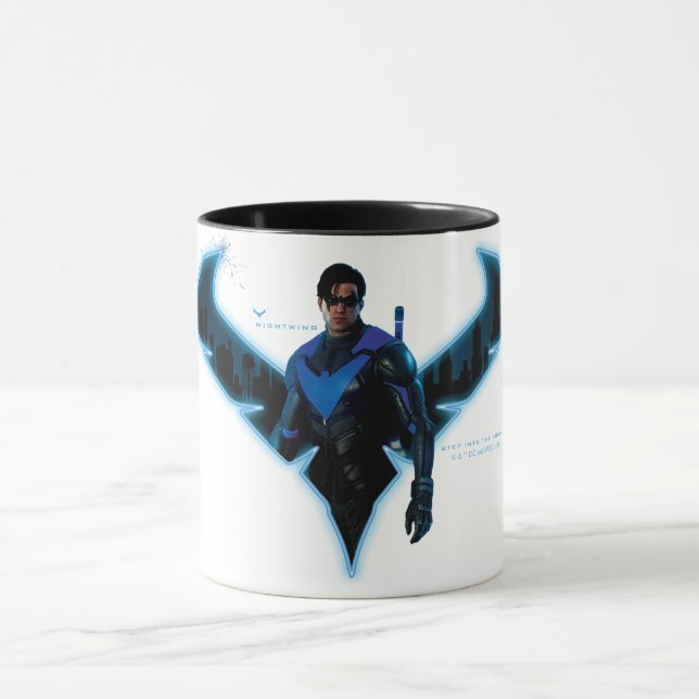 Gotham Knights Nightwing in Logo Mug (Center)