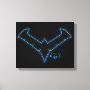 Gotham Knights Nightwing Logo Canvas Print