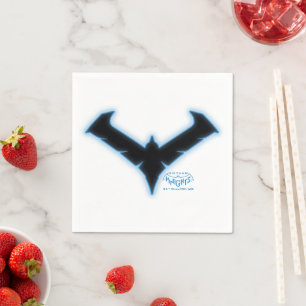 Gotham Knights Nightwing Logo Napkin