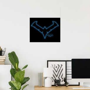 Gotham Knights Nightwing Logo Poster
