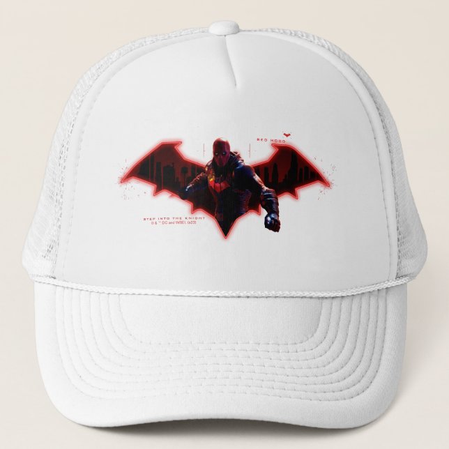 Gotham Knights Red Hood in Logo Trucker Hat (Front)