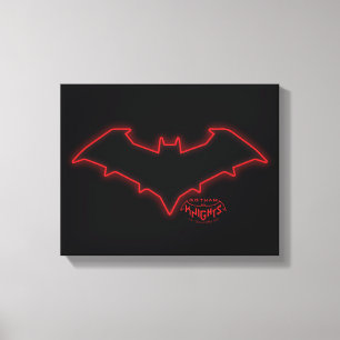 Gotham Knights Red Hood Logo Canvas Print