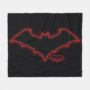 Gotham Knights Red Hood Logo Fleece Blanket