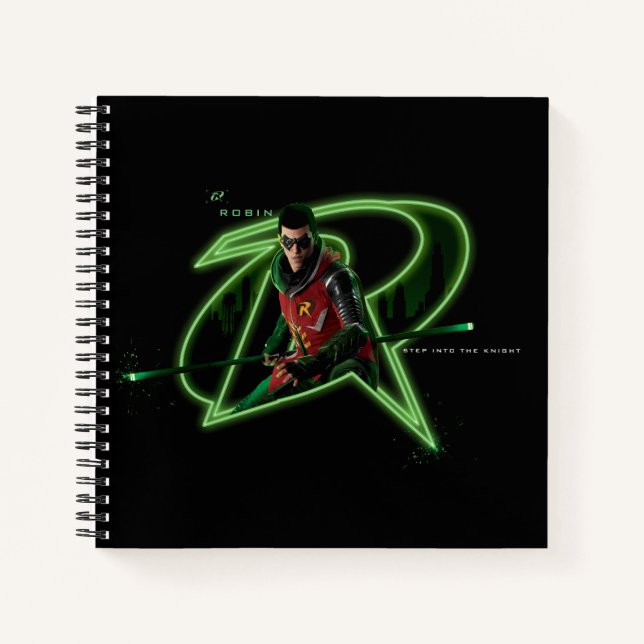 Gotham Knights Robin in Logo Notebook (Front)