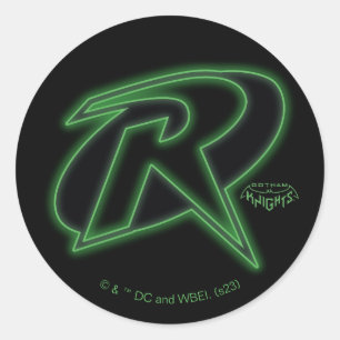 Gotham Knights Robin Logo Classic Round Sticker