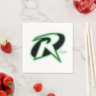 Gotham Knights Robin Logo Napkin