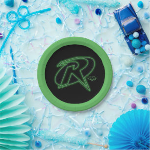 Gotham Knights Robin Logo Paper Plate