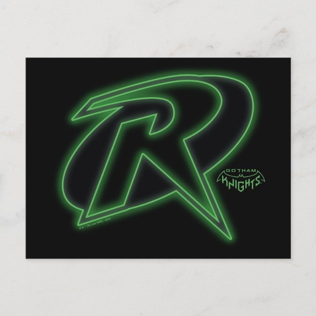 Gotham Knights Robin Logo Postcard (Front)