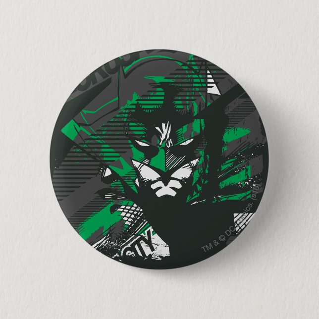 Gotham's Caped Crusader 6 Cm Round Badge (Front)