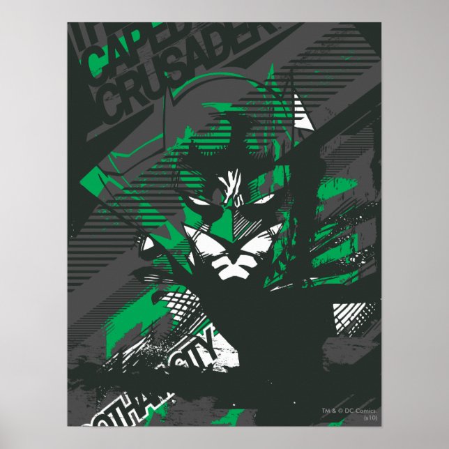 Gotham's Caped Crusader Poster (Front)