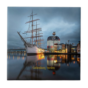 Gothenburg, Sweden Port Ceramic Tile