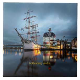 Gothenburg, Sweden Port Ceramic Tile