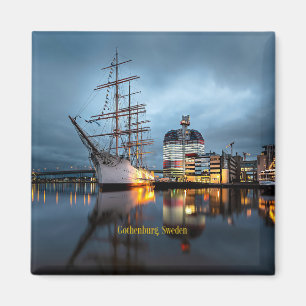Gothenburg, Sweden Port Magnet