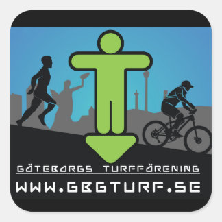 Gothenburg Turf Union — Pasteboard Square Sticker