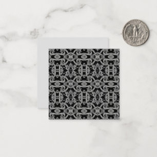 GOTHIC 2.5" Square Flat Card 